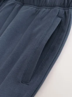 Blauw - Fleece joggingbroek