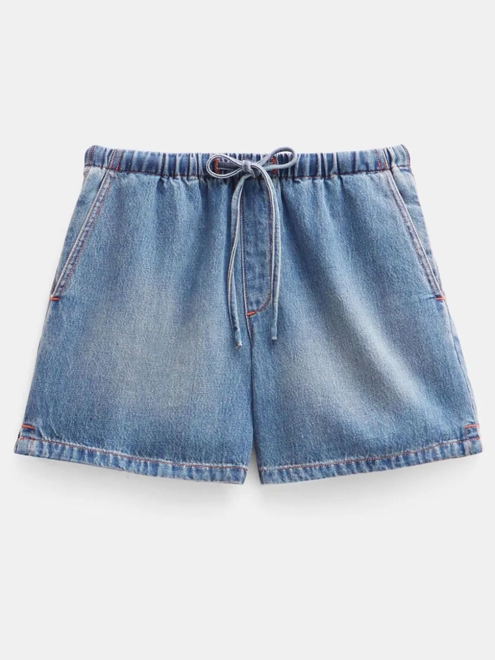 Blauw - Hush Betty Pull On Denim Shorts