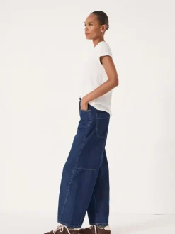Blauw - Hush Bree Barrel Leg Jeans