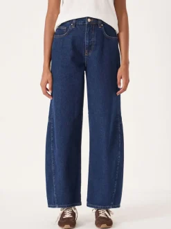 Blauw - Hush Bree Barrel Leg Jeans