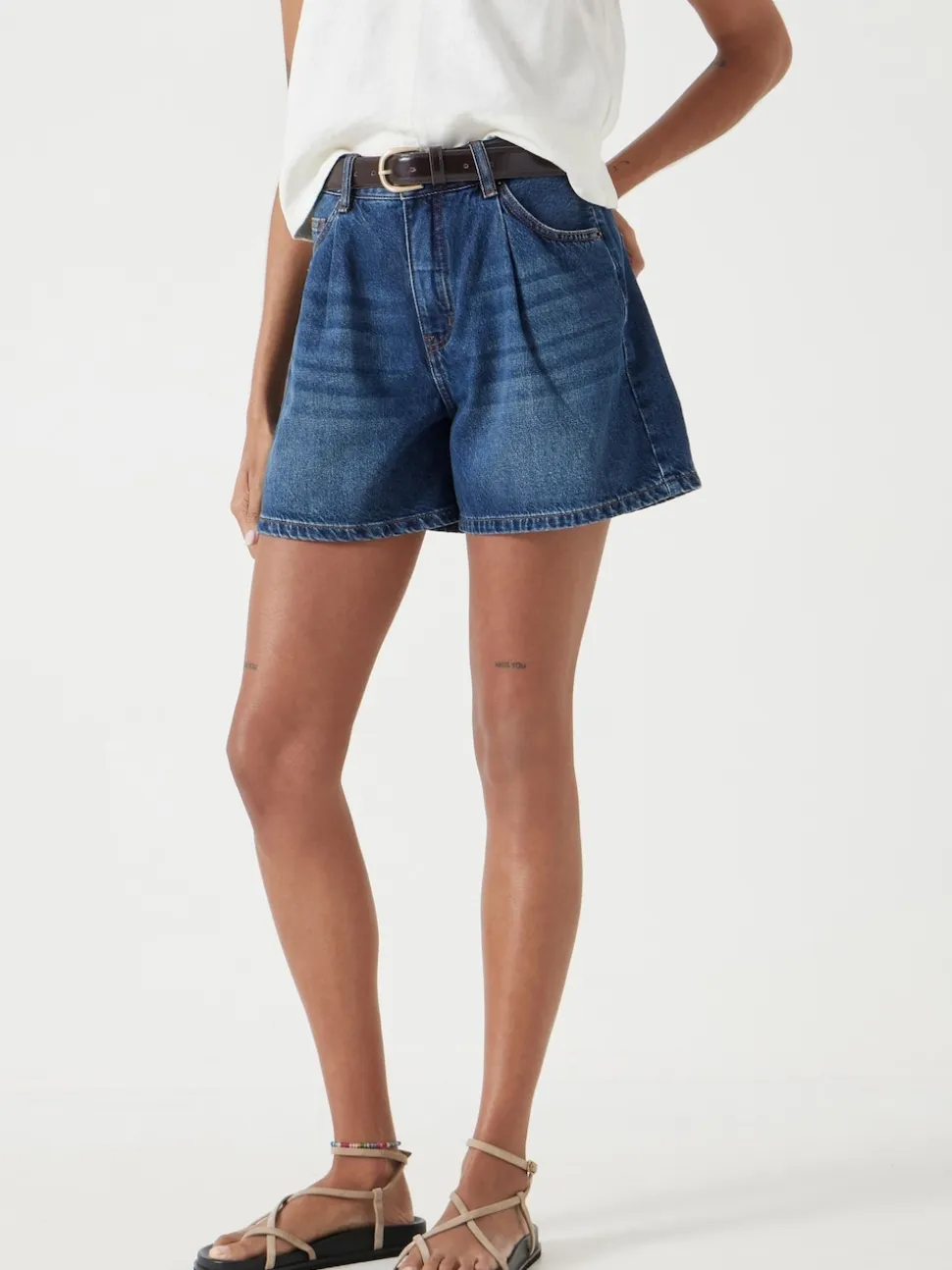 Blauw - Hush Larissa Denim Shorts