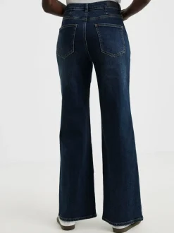 Blauw - JD Williams Authentic Wide Leg Jeans