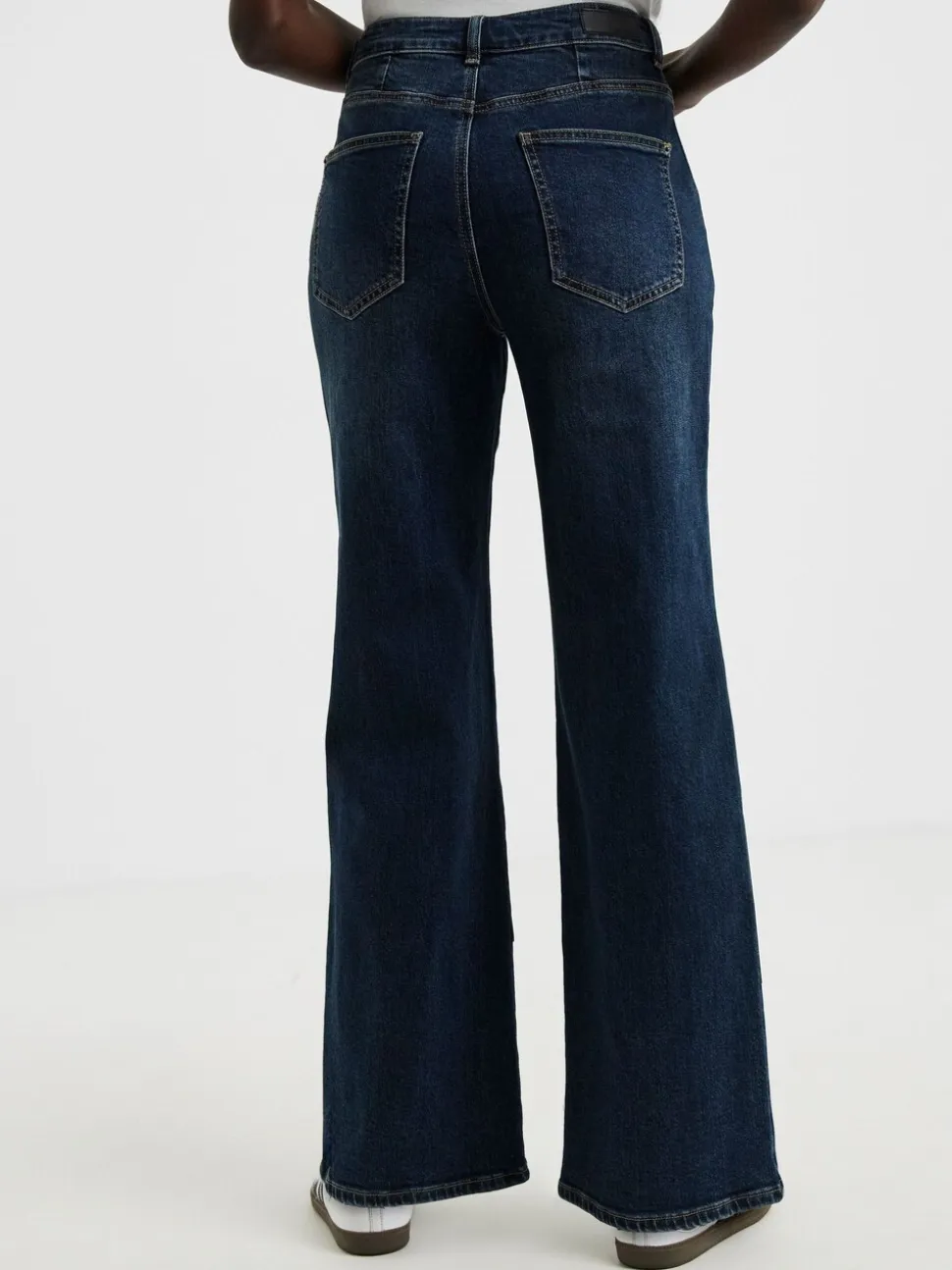 Blauw - JD Williams Authentic Wide Leg Jeans