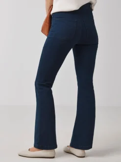 Blauw - JD Williams Supersoft Bootcut-jeans met hoge taille