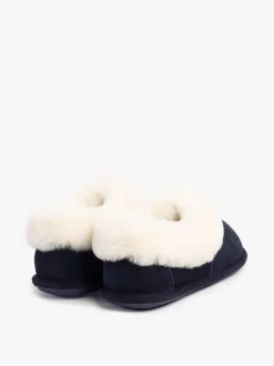 Blauw - Just Sheepskin Blue Ladies Classic Sheepskin Slipper