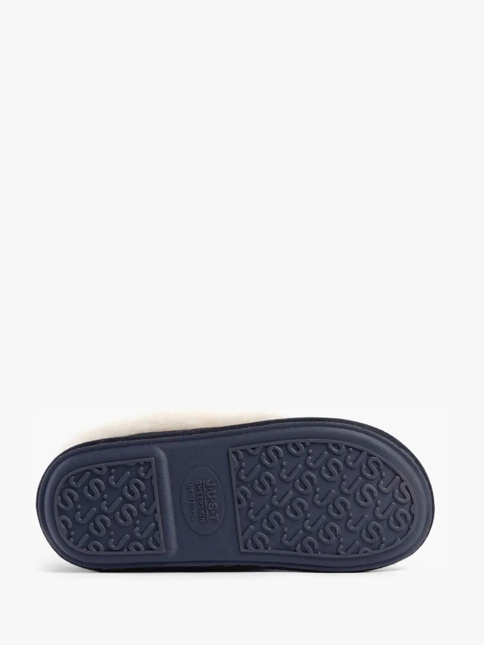Blauw - Just Sheepskin Blue Ladies Classic Sheepskin Slipper