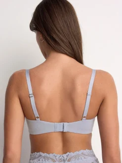 Blauw - Kanten ultieme comfortabele beha