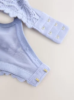 Blauw - Kanten ultieme comfortabele beha