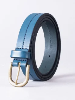 Blauw - Lakeland Leather - Kendal - Leren riem