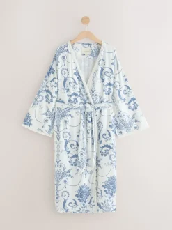 Blauw - Laura Ashley Josette badjas