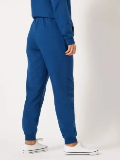 Blauw - Long Tall Sally - Joggingbroek met boorden