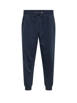 Blauw - M&Co Petite joggingbroek met boorden