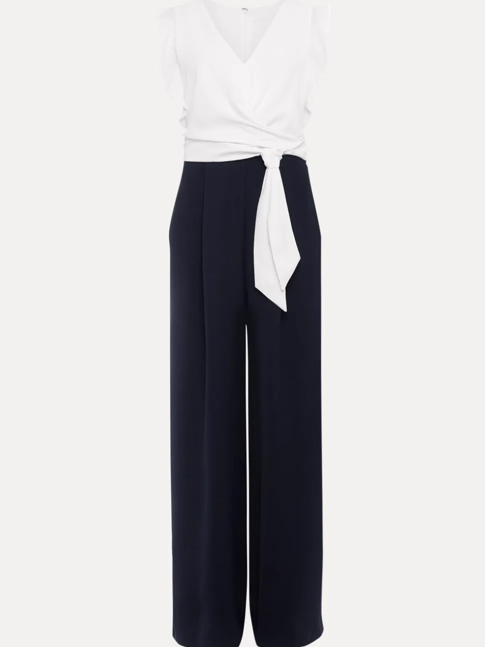 Blauw - Phase Eight Ayla Ruffle Jumpsuit