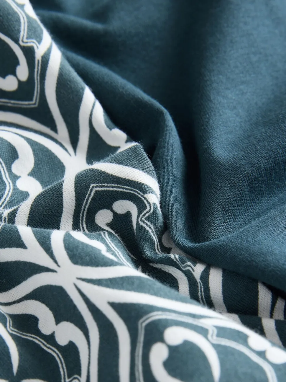 Blauw - Pyjama met lange mouwen