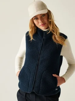 Blauw - Regatta Frankie Borg Bodywarmer Fleece