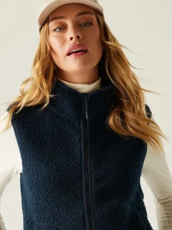 Blauw - Regatta Frankie Borg Bodywarmer Fleece