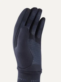 Blauw - SEALSKINZ waterafstotende Nano handschoenen van fleece