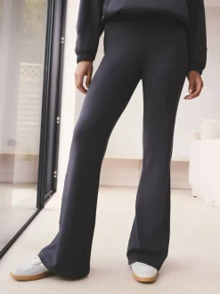 Blauw - self. Kickflare Joggers