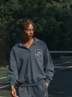 Blauw - self. Rugbys sweatshirt