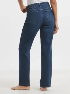 Blauw - Simply Be - 99/1 relaxte jeans met rechte pijpen