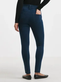 Blauw - Simply Be skinny jegging met elastische taille