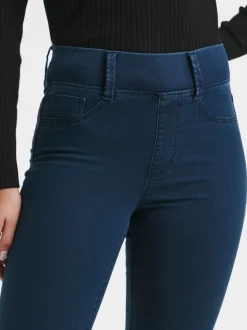 Blauw - Simply Be skinny jegging met elastische taille