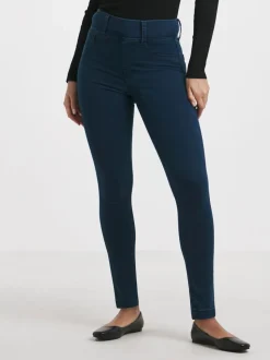 Blauw - Simply Be skinny jegging met elastische taille