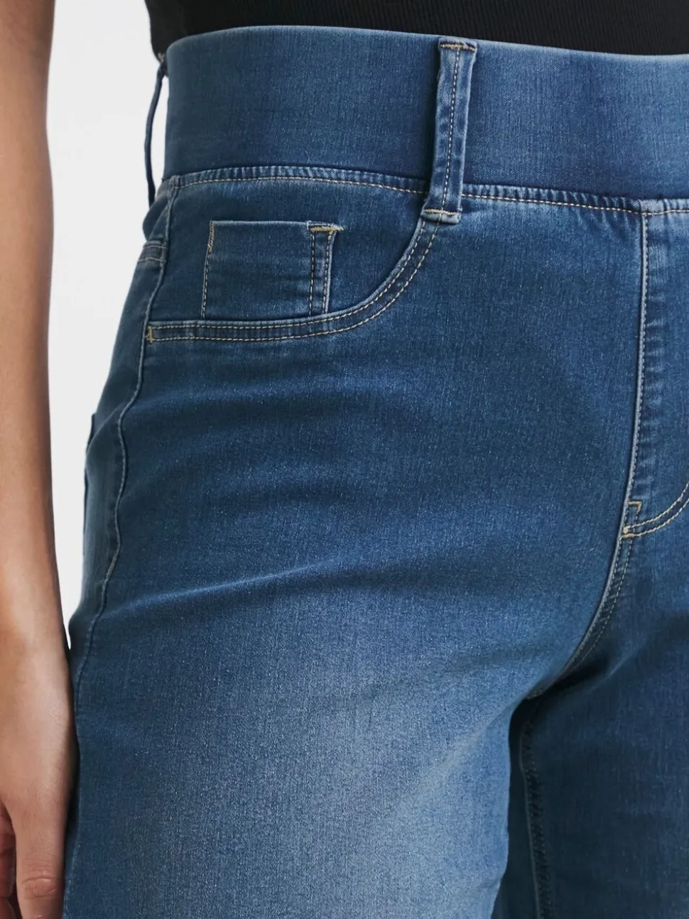 Blauw - Simply Be Wide Leg Jeggings