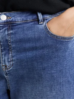Blauw - Simply Be Wide Leg Cosy Jeans