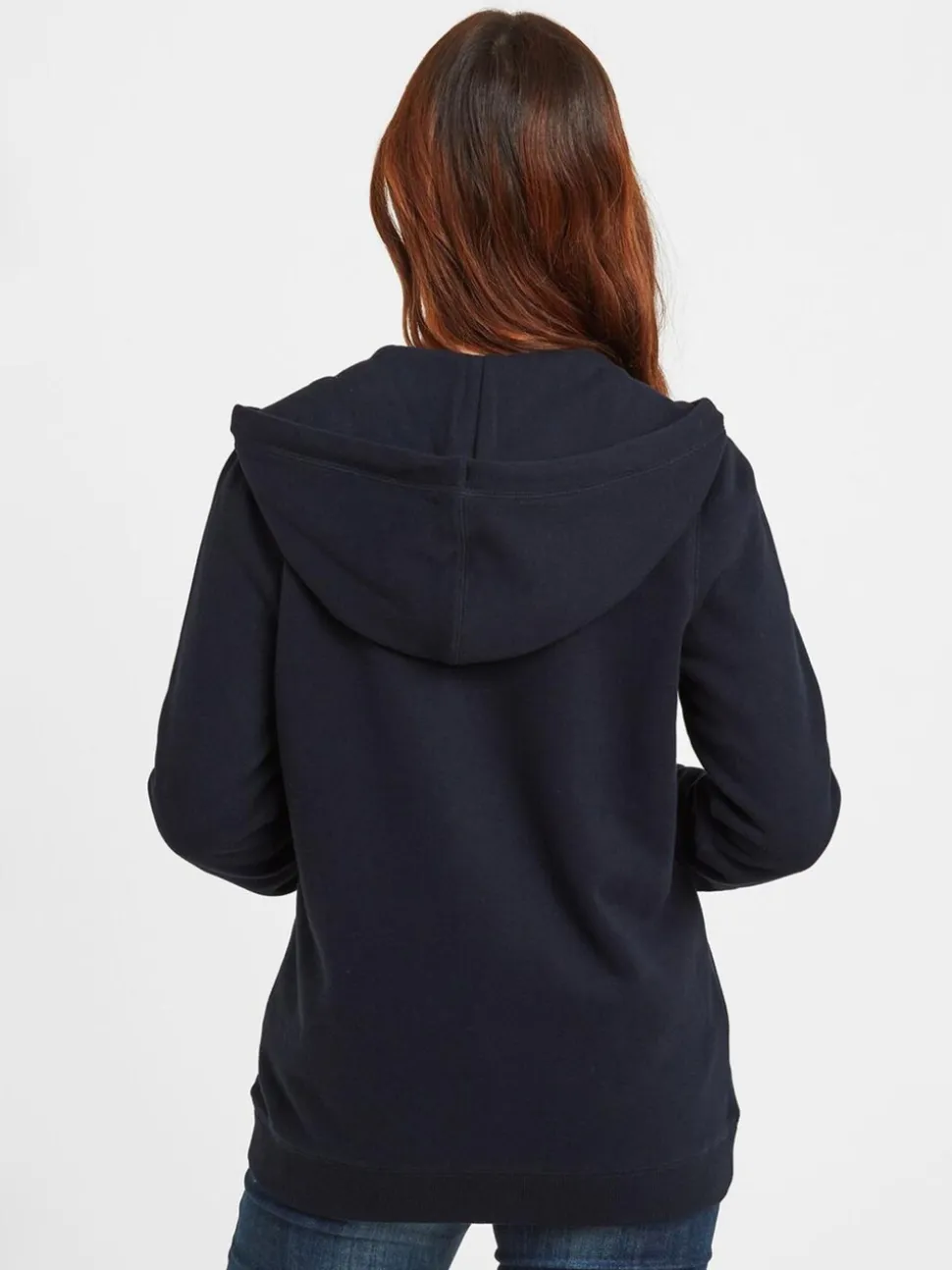 Blauw - Tog 24 grijze Mia hoodie met rits