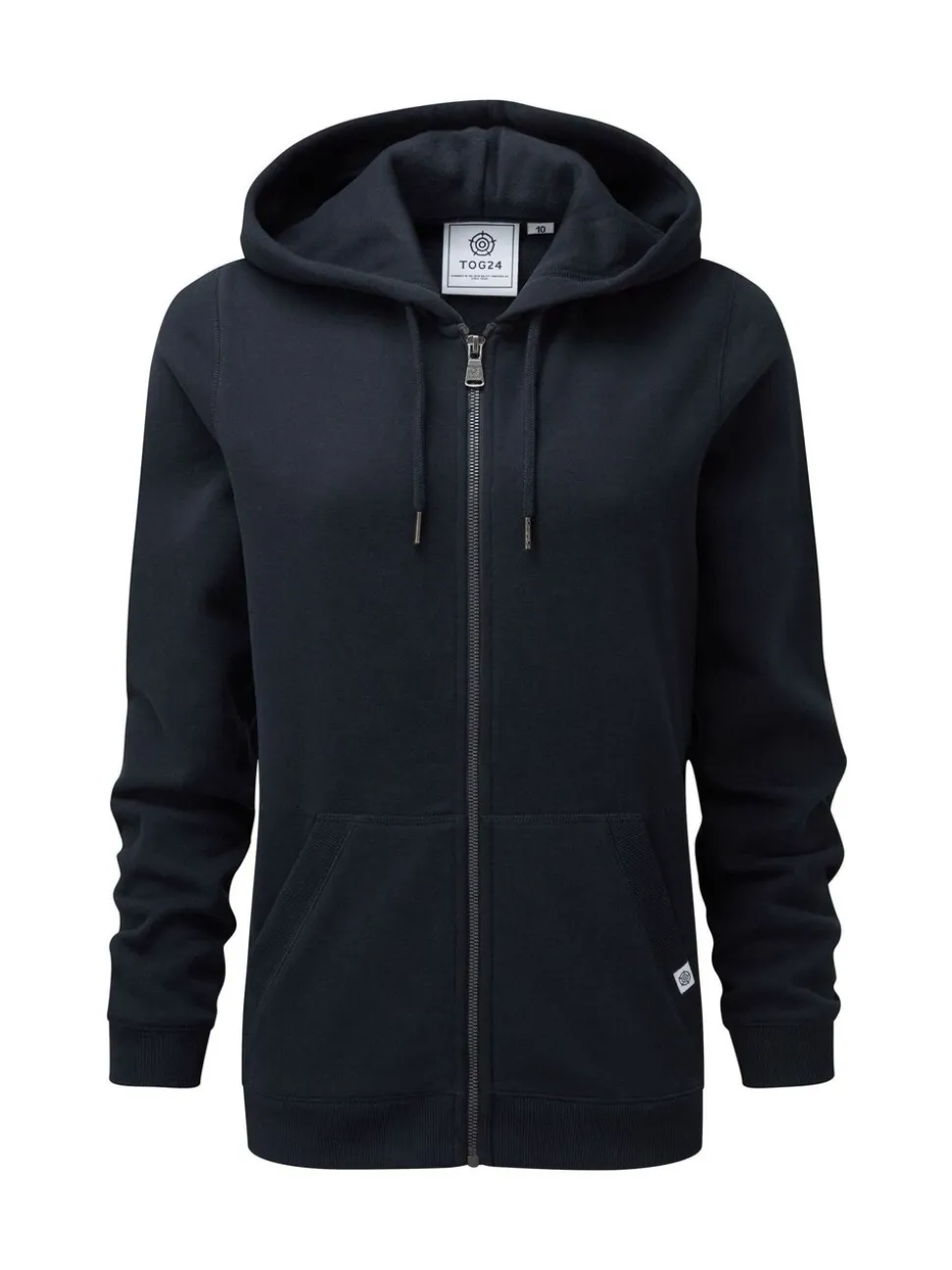 Blauw - Tog 24 grijze Mia hoodie met rits