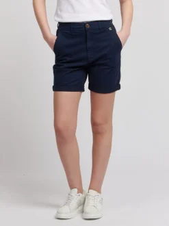 Blauw - U.S. Polo Assn. Classic Womens Chino Shorts
