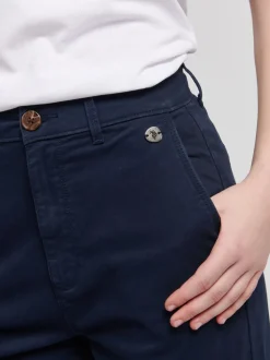 Blauw - U.S. Polo Assn. Classic Womens Chino Shorts