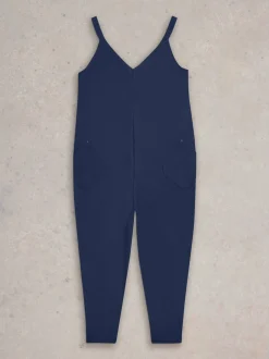 Blauw - White Stuff Selina jersey jumpsuit