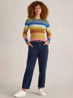 Blauw - White Stuff Thea broek