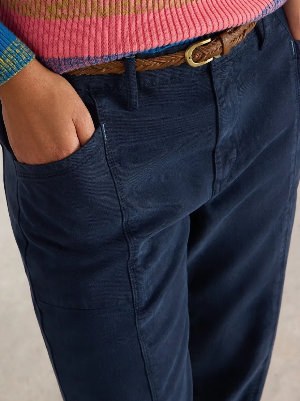 Blauw - White Stuff Thea broek