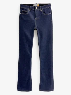 Blauw met wassing - Superzachte bootcut-jeans
