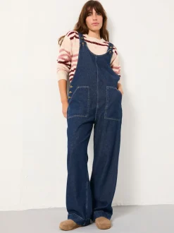 Blauwe denim - FatFace Dungaree