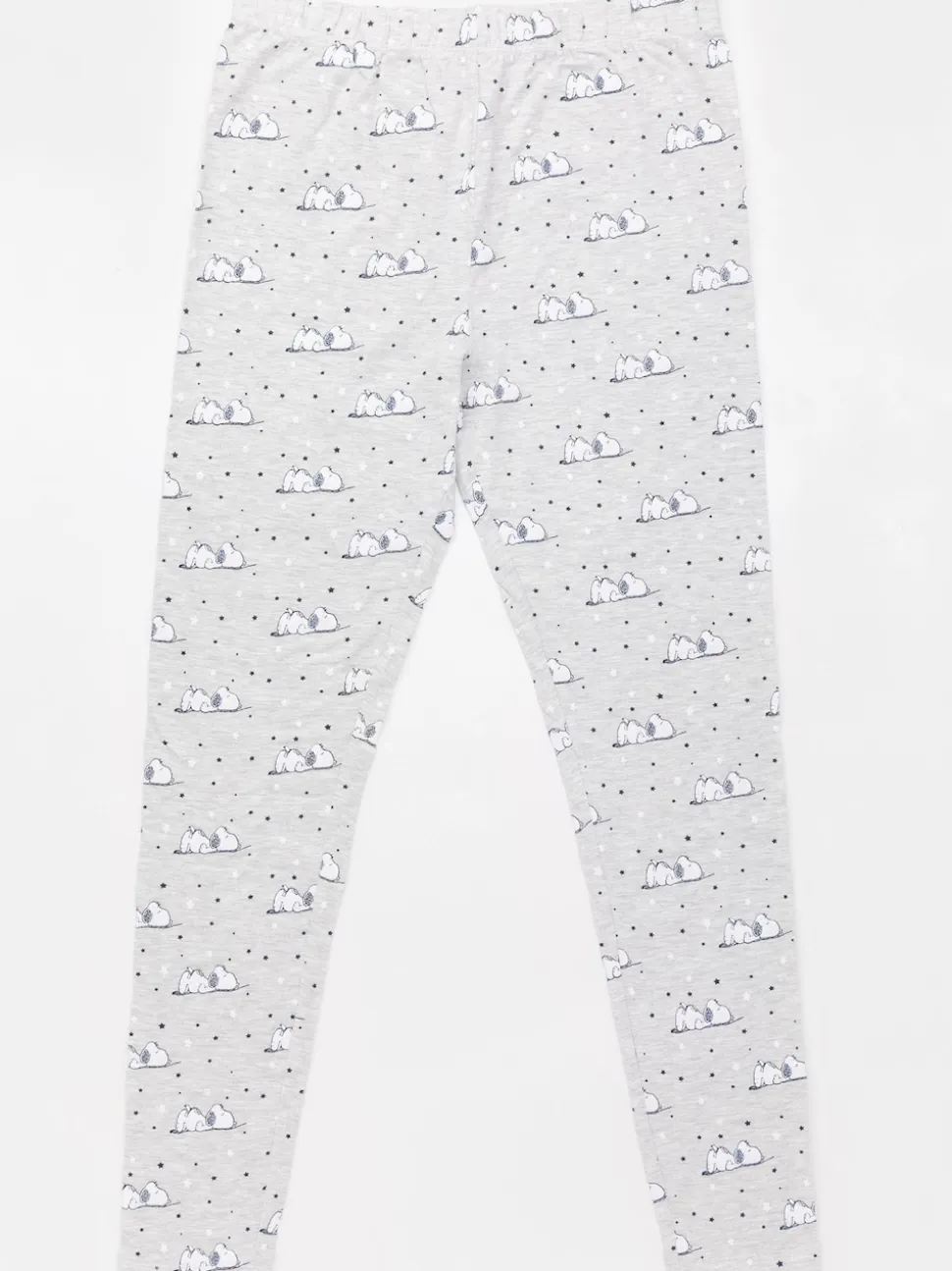 Blauwe Snoopy - Vanilla Underground Snoopy Korte Broek Pyjama's Set