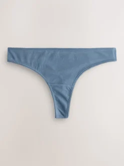Blauwe strikken - Set van 7 slips met hoog katoengehalte