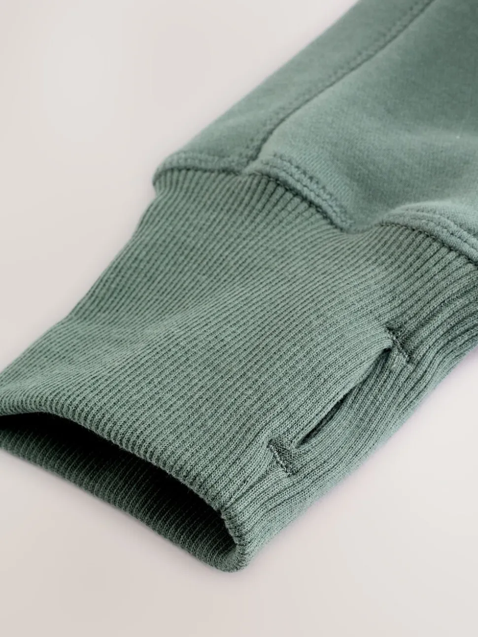 Blauwgroen - Active Longline Overhead Hoodie met superzacht naaddetail en zakken