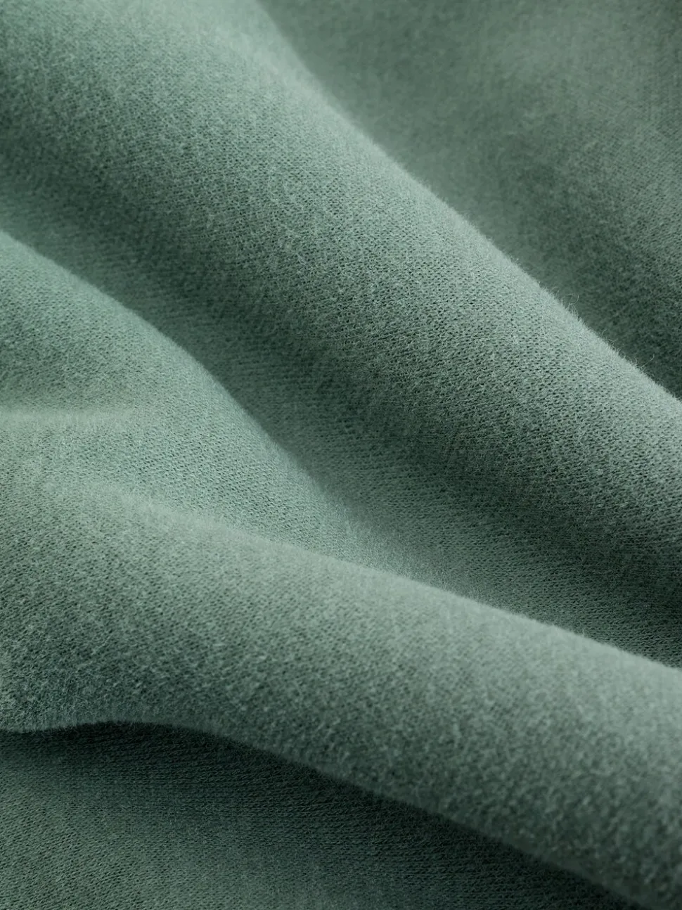 Blauwgroen - Active Longline Overhead Hoodie met superzacht naaddetail en zakken