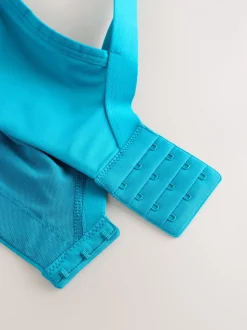 Blauwgroen - C-H Active sportbeha Antibounce Dry Tech met extra hoge impact