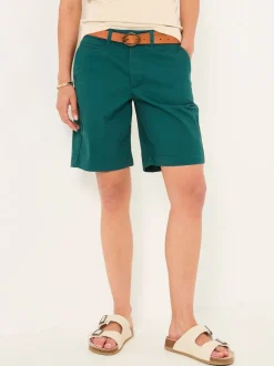 Blauwgroen - FatFace chinoshort
