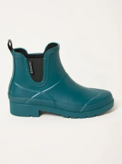 Blauwgroen - FatFace Rubber Ankle Welly