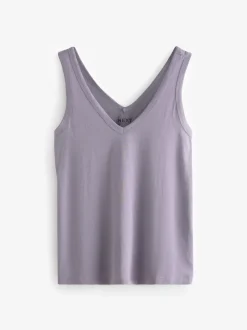 Blauw/mauve/pastelgroen - Verpakking van 5 ruimvallende hemden