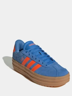 Blauw/oranje - Adidas Vl Court Bold sneakers