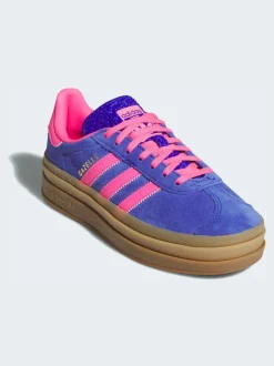 blauw/roze - adidas Originals Gazelle Bold W Trainers