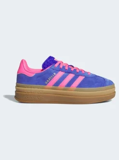 blauw/roze - adidas Originals Gazelle Bold W Trainers