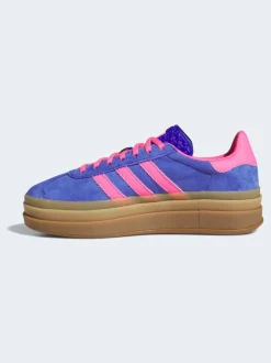 blauw/roze - adidas Originals Gazelle Bold W Trainers